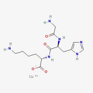 Prezatide copper 2D structure